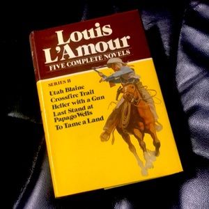 Louis L’Amour five complete novels - hardback book